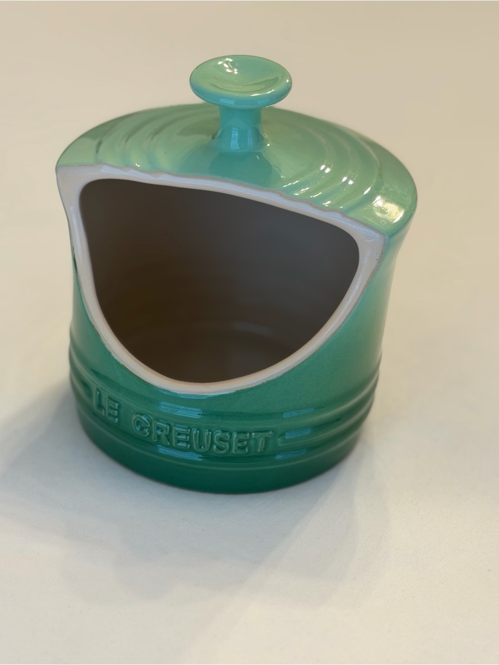 Le Creuset 10 oz Salt Crock in Green
